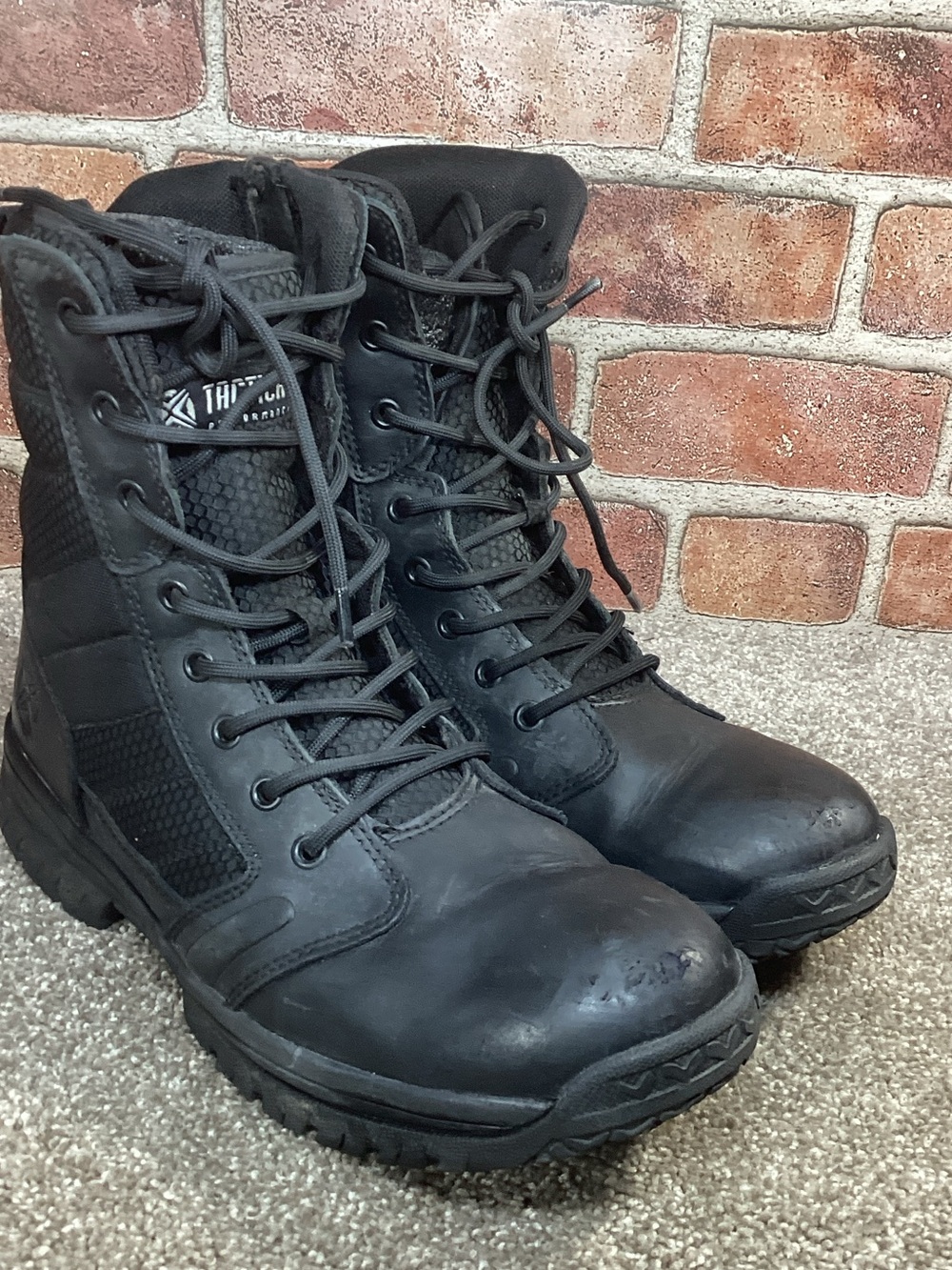 Tactical Performance Men’s Hawk work boots size 9 extra wide width